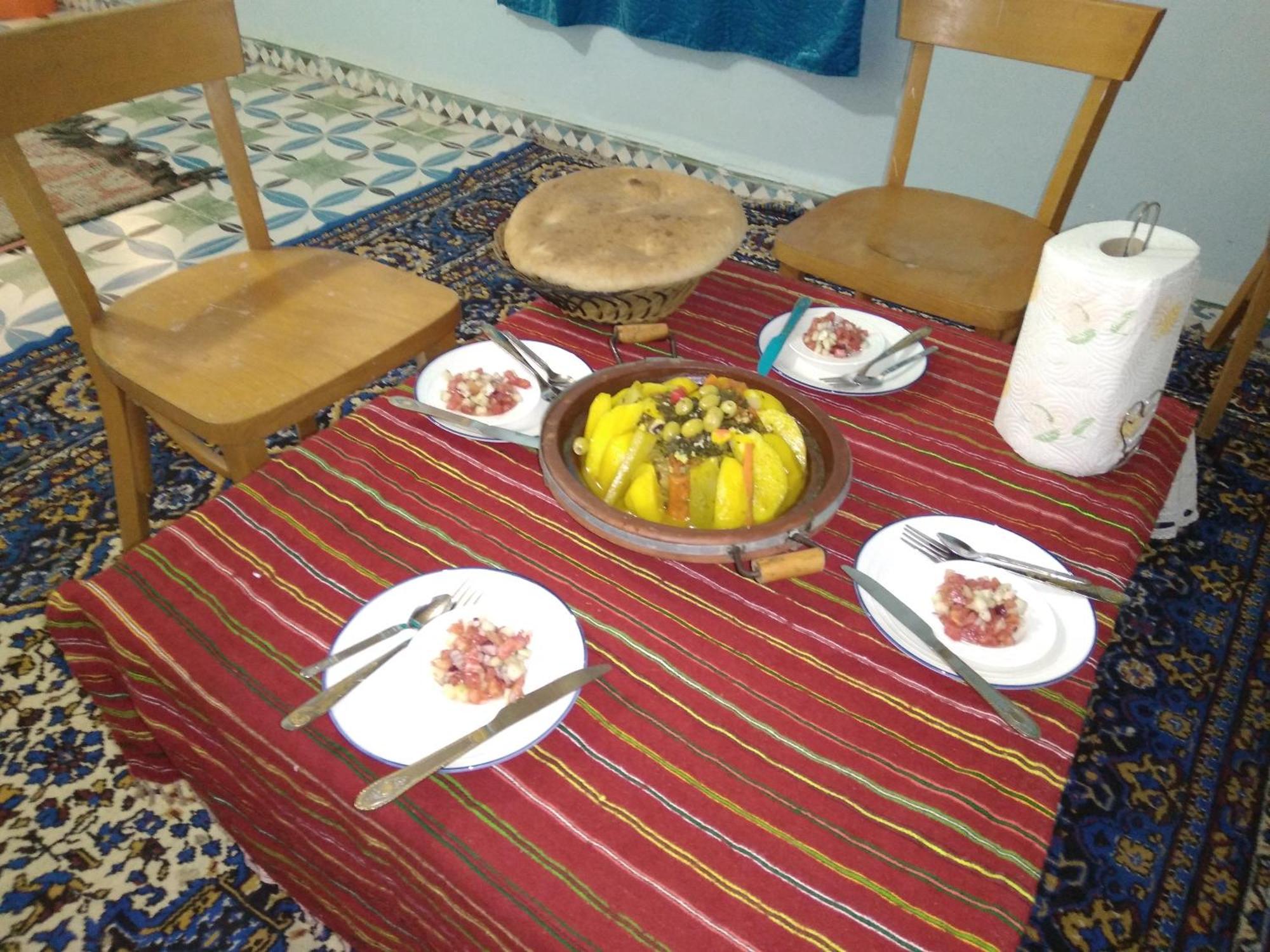 Gite D'Etape Ziz Oasis Achbarou Exteriör bild
